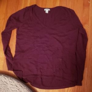 Old navy burgundy long sleeve